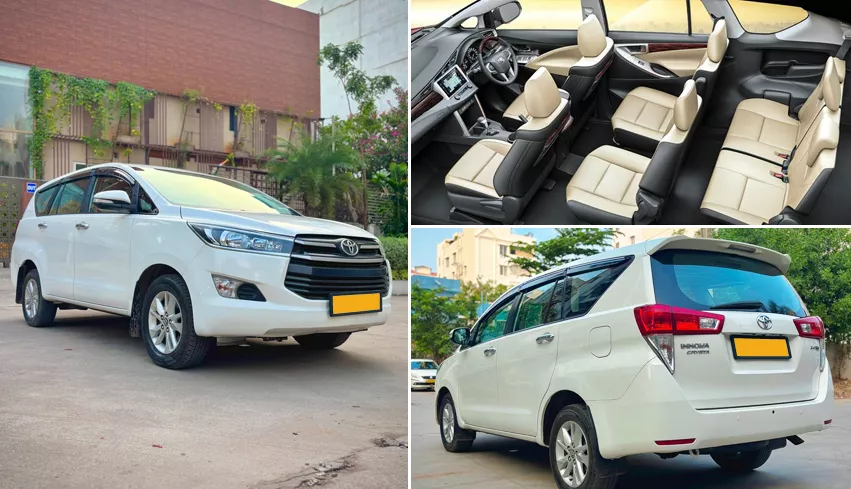 Toyota Innova Crysta Rental Rajasthan